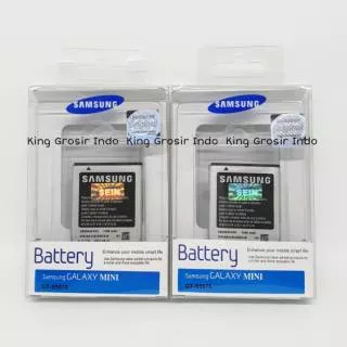 Baterai Samsung Galaxy Mini S5570 S5330 S5280 S5282 S7230 Original 100% Battery Batre