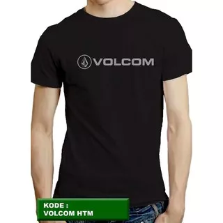 Kaos Tshirt Baju Obral Murah Combed 30 Distro Volcom polos custom indonesia Pria Wanita keren kata kata lucu unik anak dewasa COD Surf skate olahraga surfing skateboard atasan cowok cewek laki laki perempuan lengan pendek t shirt Skateboards skateboarding