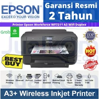 Epson Printer Workforce WF7211 A3 Wifi Duplex – Epson WF 7211