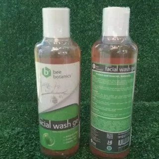 HDI bee botanics facial wash gel. bee botanic facial wash. sabun wajah HDI share in jar