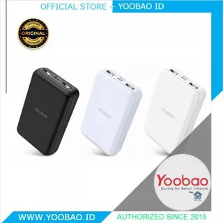 Yoobao Powerbank - P10W PowerWizard - 10000mAh - 37Wh - 2.1A Fast Charging - Compact - Small & Mini