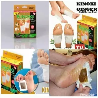 New Kinoki Foot Gold ORIGINAL Koyo Kaki Detox 1box (isi 10) Ready stok