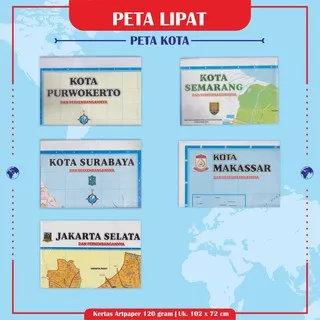 Peta Lipat  Kota Purwokerto Peta Kota Semarang Peta Surabaya Peta Makasar Peta Jakarta Selatan