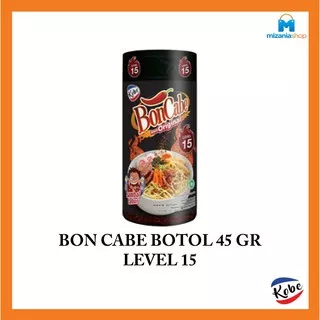 Bon Cabe / Bon Cabe Level 15 Botol / Kobe Bon Cabe Sambal Tabur 45 gr