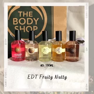 The Body Shop Eau De Toilette (EDT) Vanilla Strawberry Shea Moringa Mango Vanilla