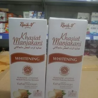 Manjakani Sabun Sirih Resik-V Manjakani Whitening Isi 90ML