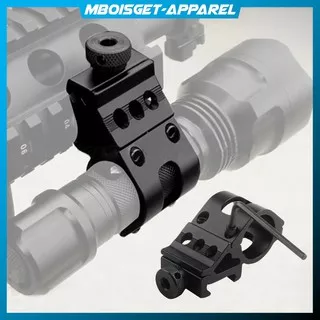 MBOISGET - BRACKET SENTER LASER SENAPAN TEMBAK BRAKET MOUNT GUN PISTOL DUDUKAN