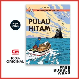 Petualangan Tintin: Pulau Hitam - Original Herge GPU Gramedia