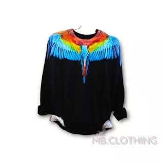 Sweater Marcelo Burlon FullPrint 3D Distro Premium Original Import Bangkok Thailand