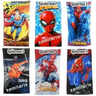 HANDUK SUPERHERO SUPERMAN SPIDERMAN 70x140 cm