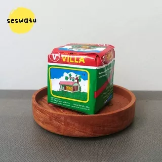 Teh Villa - 50gr / Teh Tubruk Bubuk Hitam Wangi Lokal / Angkringan Wedangan Surabaya