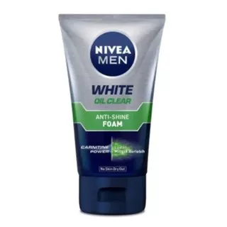 Nivea Men White Oil Clear Anti-Shine Foam 100ml