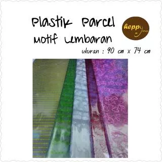 Plastik Parcel Motif Lembaran