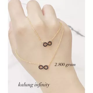 Kalung Infinity Kalung 8 Infiniti Necklace Cantik