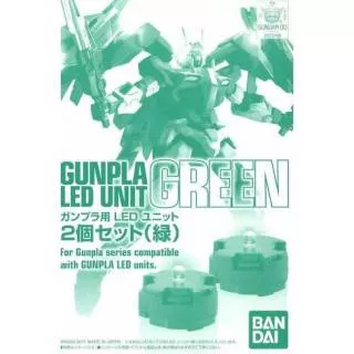 Bandai MG Gunpla 2 LED unit Green gundam 00 raiser qant sazabi exia