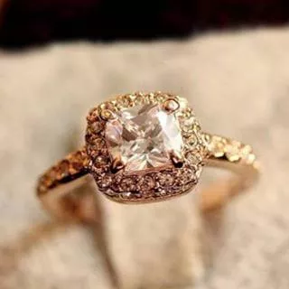 cincin model berlian batu permata