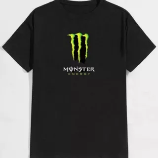 J-sans MONSTER ENERGY Apparel T-shirt Unisex Crew Neck Kaus Distro Lengan Pendek