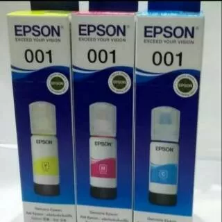 Tinta Reffil Epson 001[B M C Y] Original