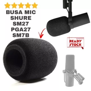 Busa mic condenser shure SM27 PGA27 SM7B dynamic cardioid cover mic foam windshield high quality