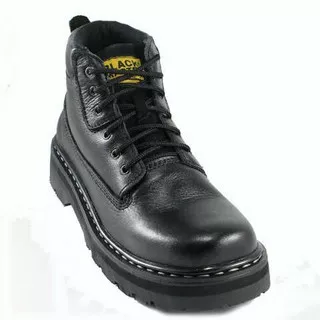 Boots Original Black Master Stone - Sepatu Rock n Roll / Hardcore Shoes men sepatu keren pria Asli