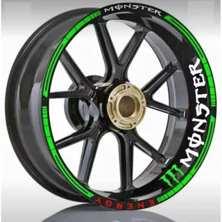 Velg Sticker Velk stiker Monster All Varian