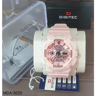 JAM TANGAN DIGITEC DG 3020T LADIES DOUBLE TIME ORIGINAL ANTI AIR (ADA 7 WARNA)