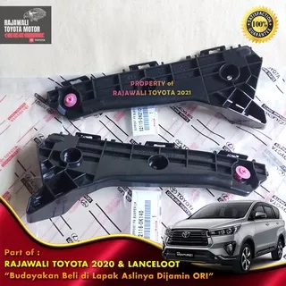 Breket Bemper Depan Innova Reborn 2016-UP Kiri Kanan Bracket Support Bumper Front Original Genuine Toyota 52115/6-0K210/140