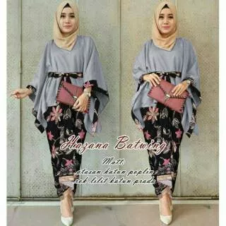 Hazana Batwing Grey 10