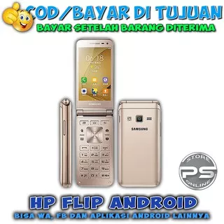 HP Samsung G1600 Galaxy Folder II - HP Lipat Android - Jaringan 4G - HP super mewah