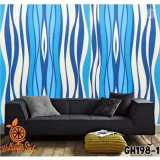 READY MOTIF BARU | Home Wallpaper - Walpaper Sticker Dinding Motif Zebra Hitam -  45cm x 10 m