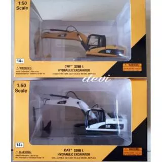 Diecast Miniatur Alat Berat Excavator CAT 320D L