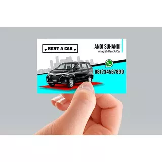 Kartu Nama Business Card Rental Mobil Rent A Car