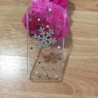 Luxury Hard Case Rhinestone Bling Flower Snowflake Iphone 4/4s iphone 5/5s iphone 6/6s