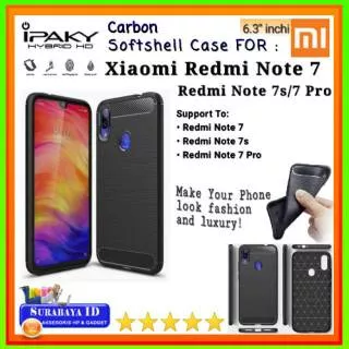 Casing Case Xiaomi Redmi Note 7/ 7s/ 7 Pro (6.3inchi) | Soft Case iPaky Xiaomi Note 7 Pro/ 7/ 7s