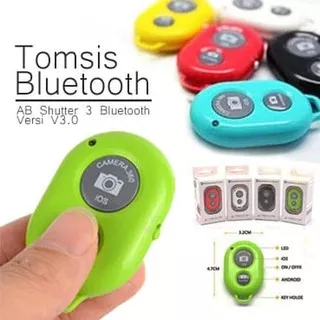 Tomsis Bluetooth Remote Shutter Android iOS iPhone Tombol Narsis - Tomsis LIMITED EDITION
