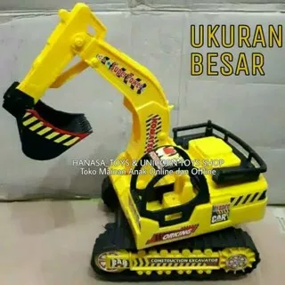 Mainan Excavator Besar atau mainan mobil keruk atau mainan truk konstruksi mainan truk beko