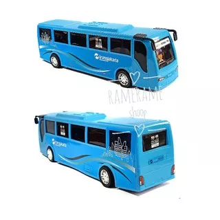 mainan bus transjakarta/bus way