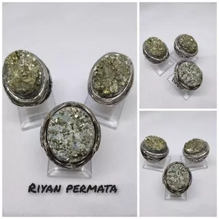 Cincin batu phirit badar logan badar emas antikan langka