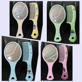 set kaca sisir frozen