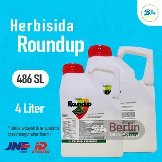 Herbisida Roundup 300 SL 4 Liter. Racun Pembasmi Rumput dan Gulma