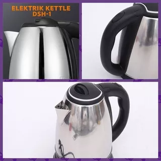 Teko Listrik Multifungsi Teko Pemanas Air Electric Kettle Ketel Besar DSH Stainless Kapasitas 2 Liter DS88