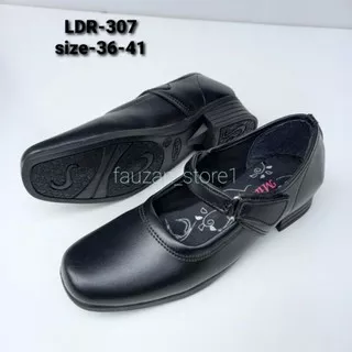 Sepatu Pantofel Hitam Wanita Sepatu Paskibra Sepatu Milton LDR 307