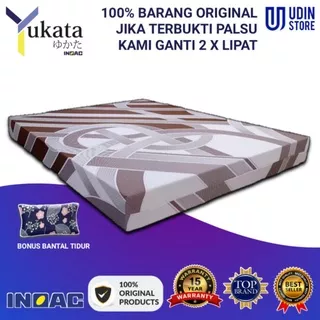 Kasur Busa INOAC YUKATA ORIGINAL UK 200x200x20 cm / 200x180x20 / 200x160x20 / 200x145x20 / 200x120x20 / 200x100x20 / 200x90x20 / 200x80x20 / 200x200x15 / 200x180x15 / 200x160x15 / 200x145x15 / 200x120x15 / 200x100x15 / 200x90x15 / 200x80x15 cm udinstore