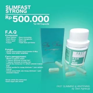 Slim Fast strong Original By steviagnecya Slim fast Obat diet Herbal Obat pelangsing badan