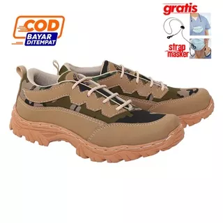 Raindoz Sepatu Hiking Adventure Pria Synthetic Original Terbaru RJM 524 ( GRATIS STRAP MASKER )