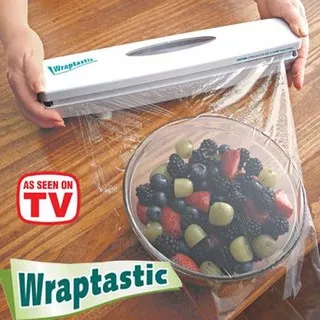 Plastic Wrap - Dapur - Penyimpanan Makanan Wraptastic Plastic Dispenser Pembungkus Makanan Plastik