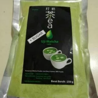 Bubuk matcha instant 250gr, greentea powder