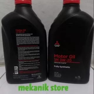 Oli mesin Mitsubishi xpander outlander dan mirage / oli mesin Mitsubishi 0w-20 ORIGINAL