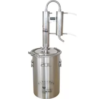 Distiller (Stainless Stell 304) Alat penyulingan destilasi atau distillation 20L