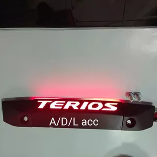 lampu spoiler stop rem belakang mobil daihatsu all new terios 2018 - 2021 + logo Terios